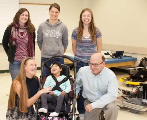 Graduate Students Collaborate to Increase Mobility for Children with Disabilities